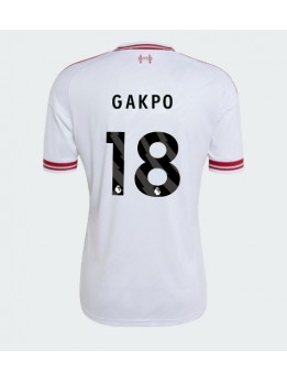 Liverpool Cody Gakpo #18 Auswärtstrikot 2026-27 Kurzarm Liverpool Cody Gakpo #18 Auswärtstrikot 2026-27 Kurzarm